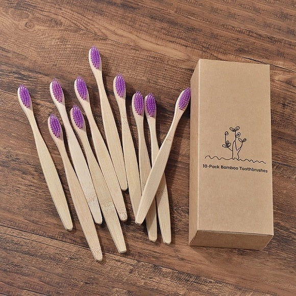 Soft Bamboo Toothbrush - Eco Friendly